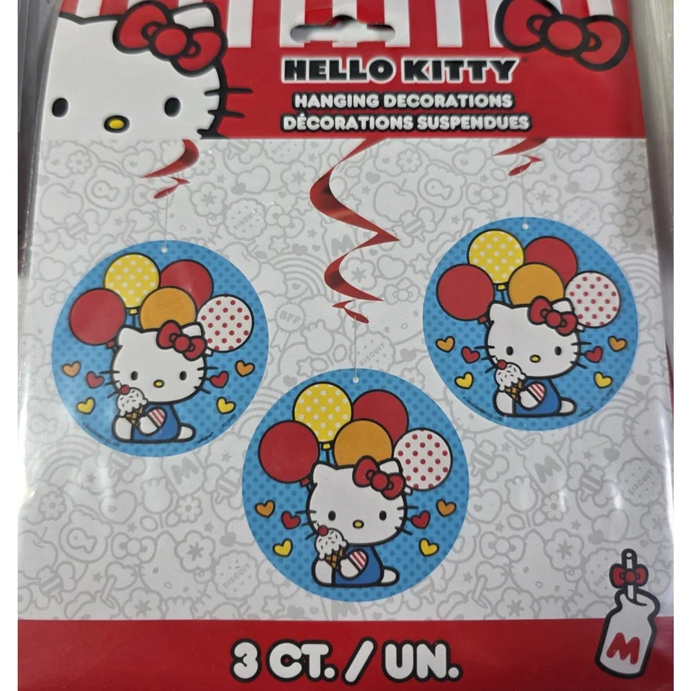 Hello Kitty Party Supplies Decorations Lot Table Covers Balloons Centerpieces
